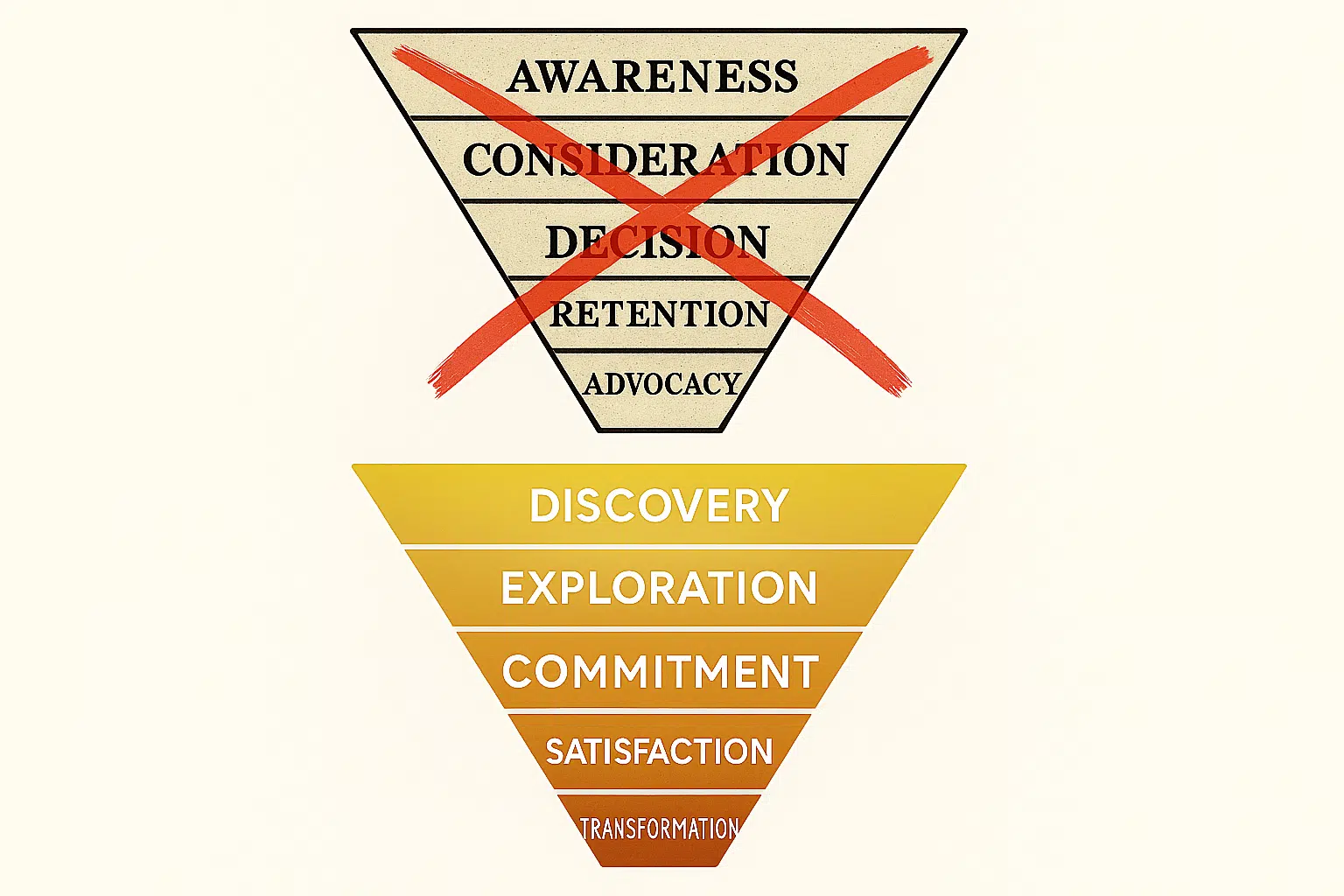 Orchestrating empathy where your funnel falls...