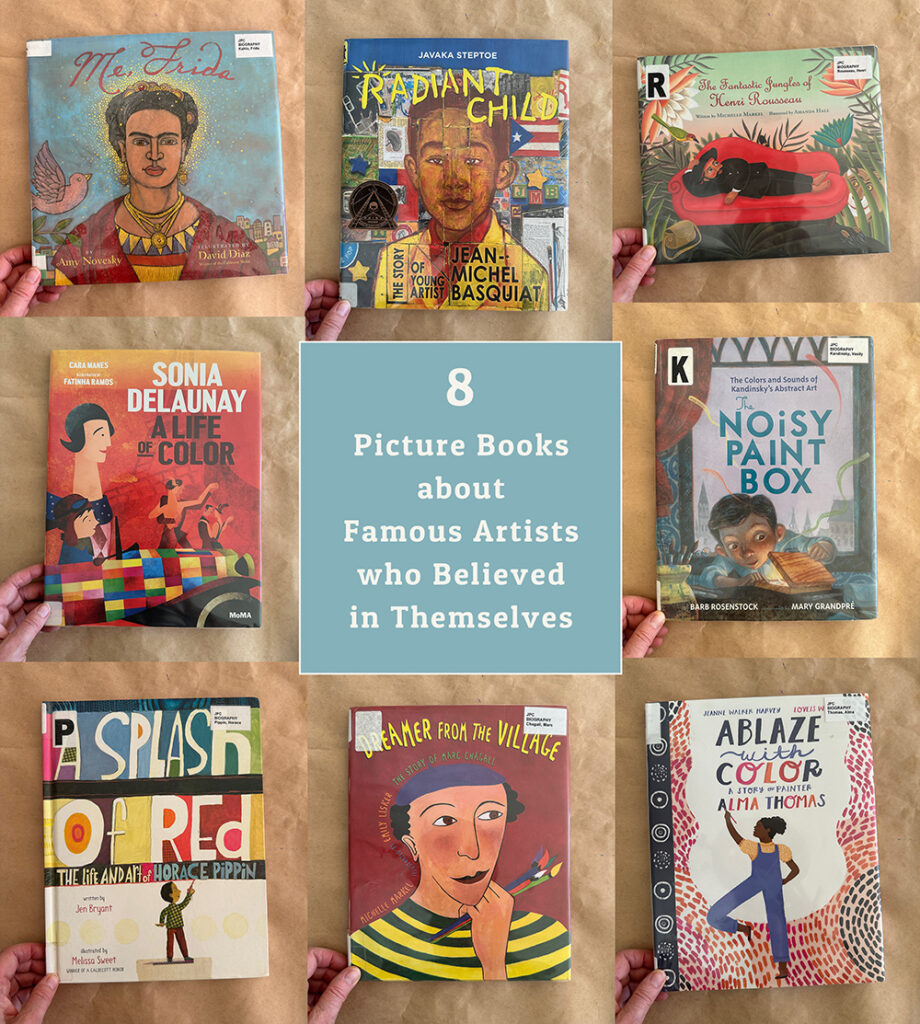 8 Picture Books about Famous Artists...
