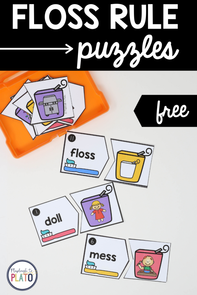 Floss Rule Puzzles – Playdough To...