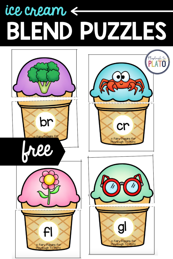 Free Ice Cream Blend Puzzles