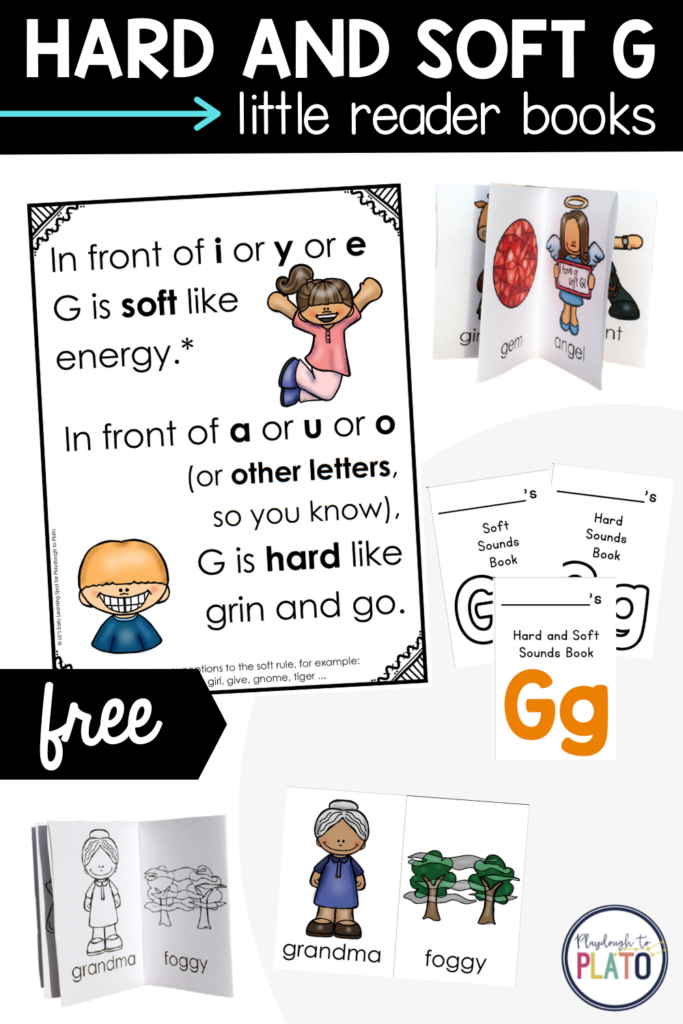 Hard and Soft G Little Reader...