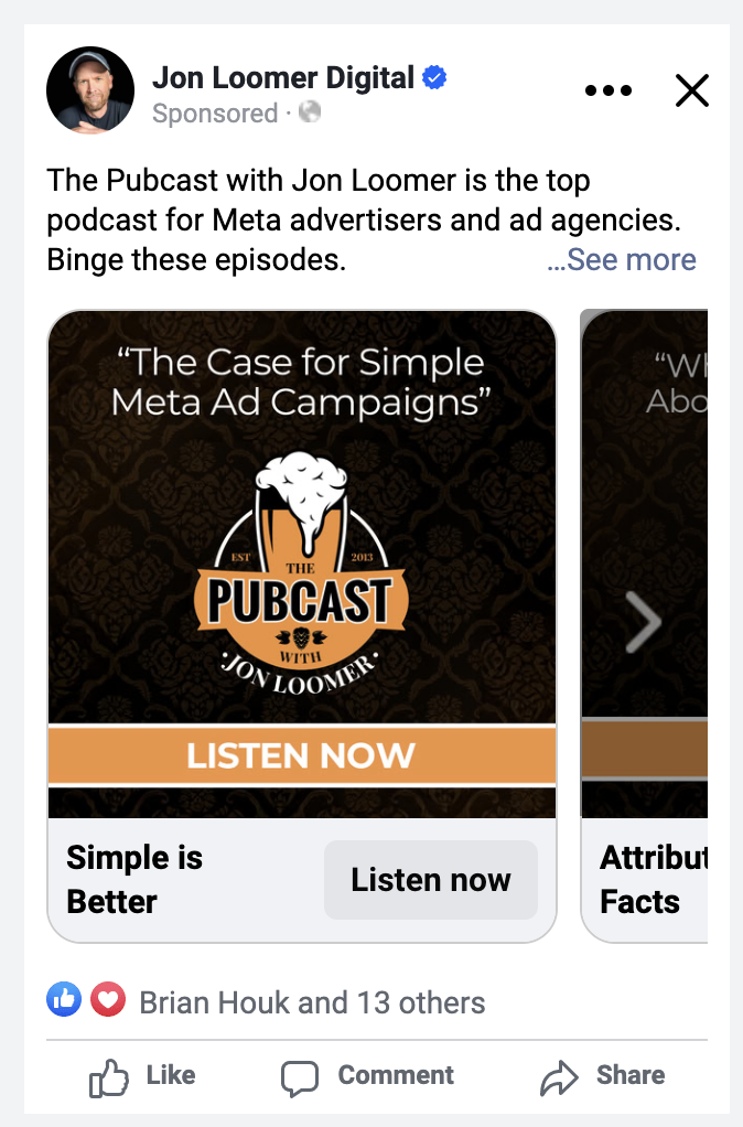 Spotify Carousel Bug in Ads Manager