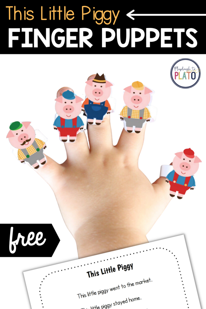 This Little Piggy Finger Puppets