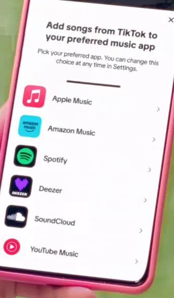 TikTok Adds YouTube Music to its...