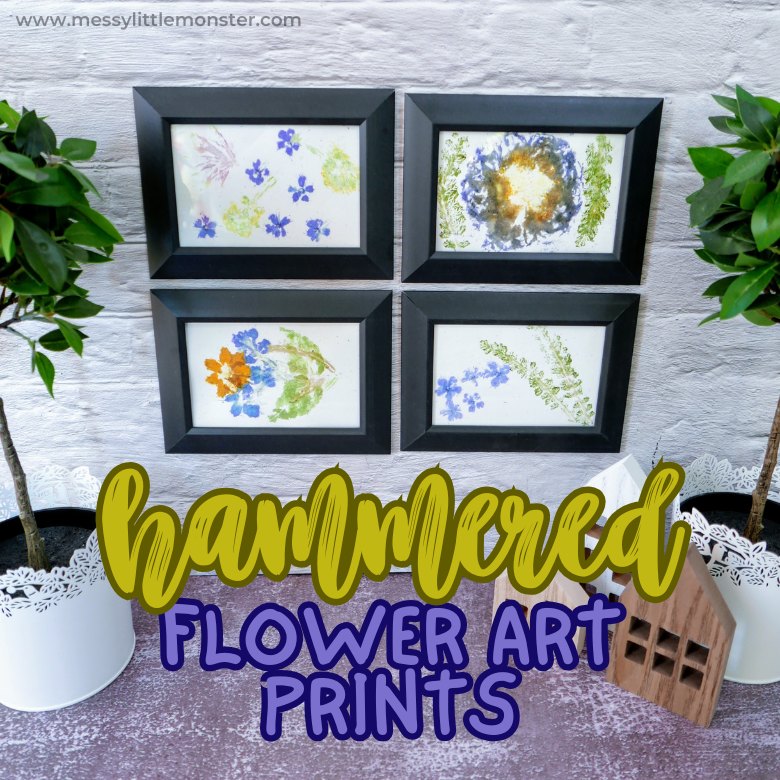 Hammered Flower Art – Messy Little...