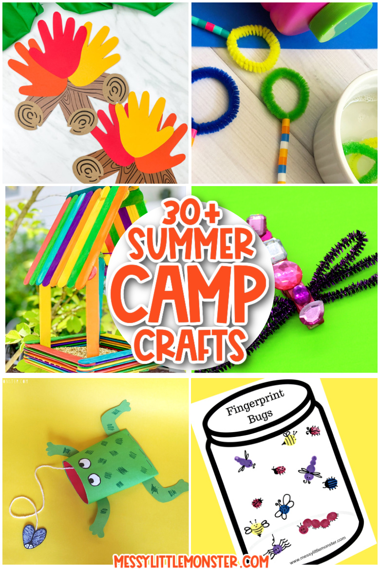 30 Best Summer Camp Crafts for...