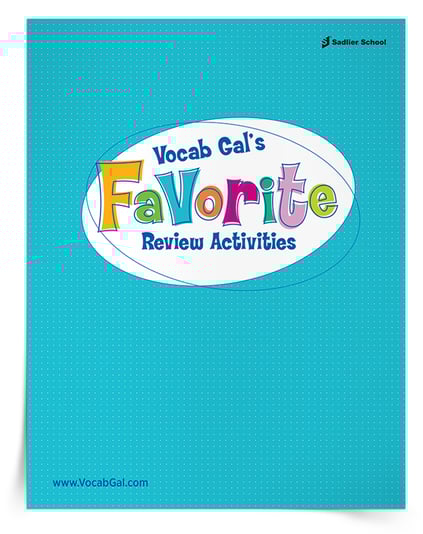 Fun Vocabulary Activities for End of...